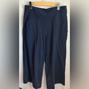Lululemon Athletica Dark Blue Capris wide leg